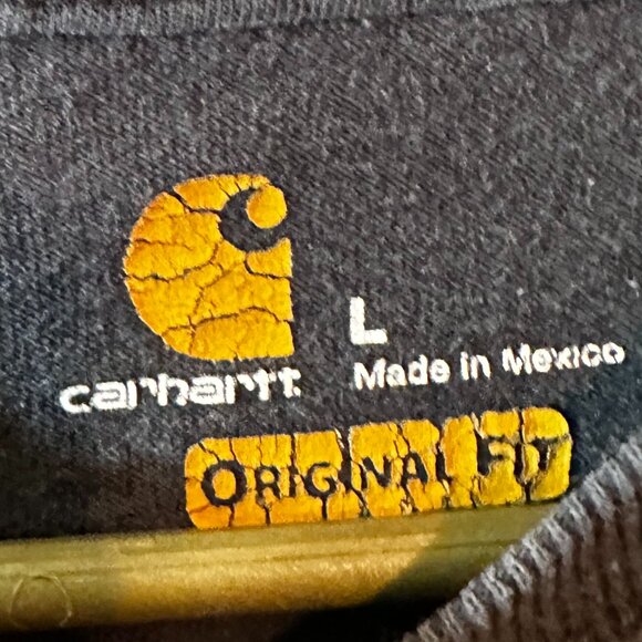 Carhartt Men's Long Sleeve Graphic Camo Tee Shirt - Picture 2 of 3